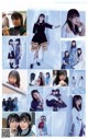 A collage of photos of a group of girls dressed in costumes.